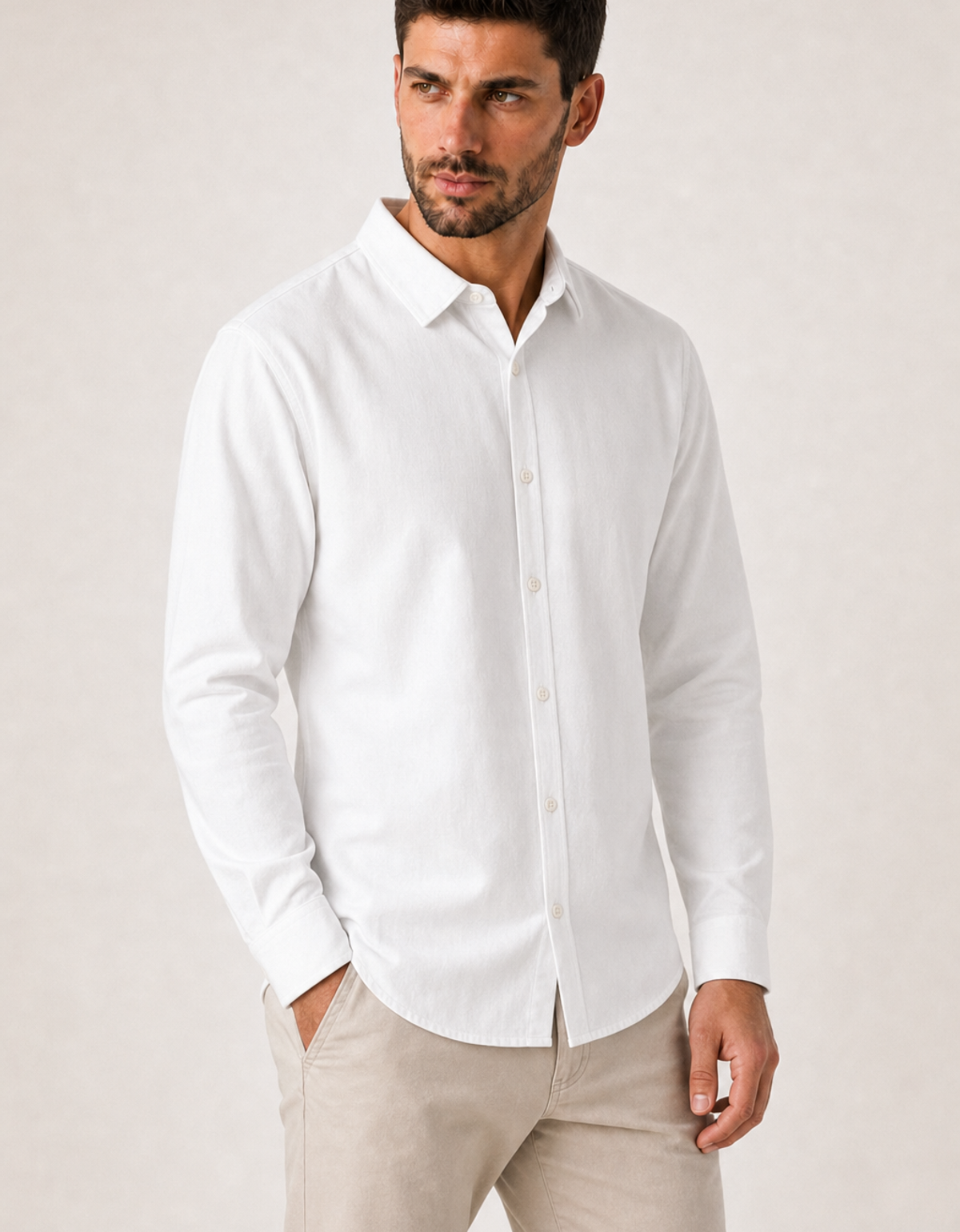 Camisa Lino Palma