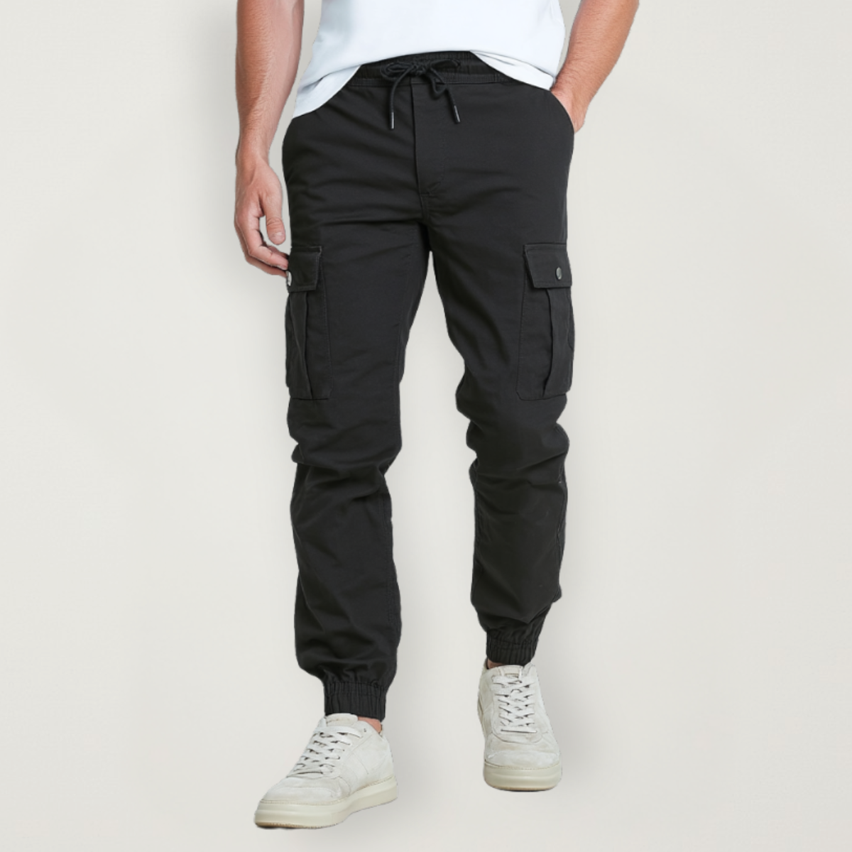 Jogger Cargo Gabardina