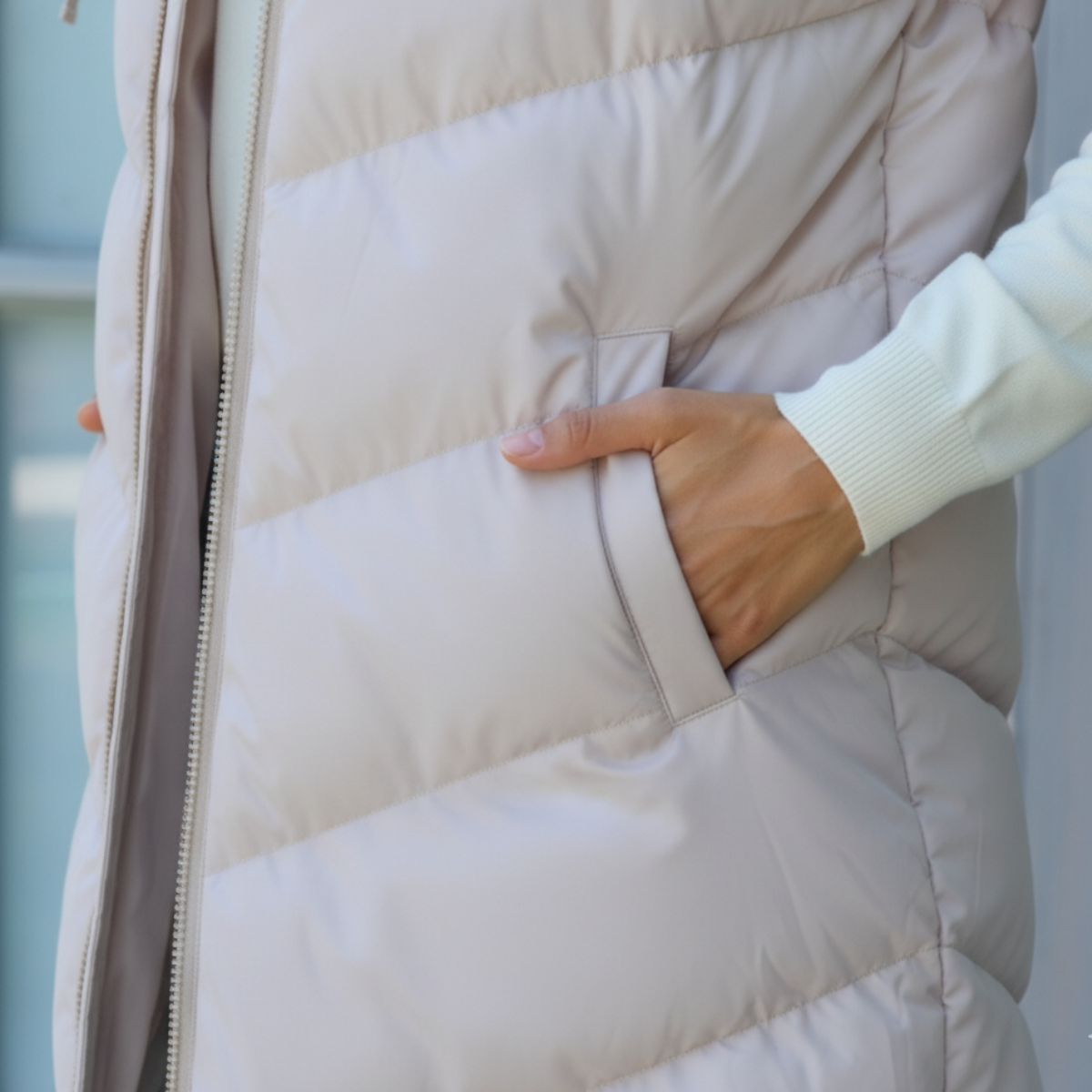 Chaleco Largo Puffer