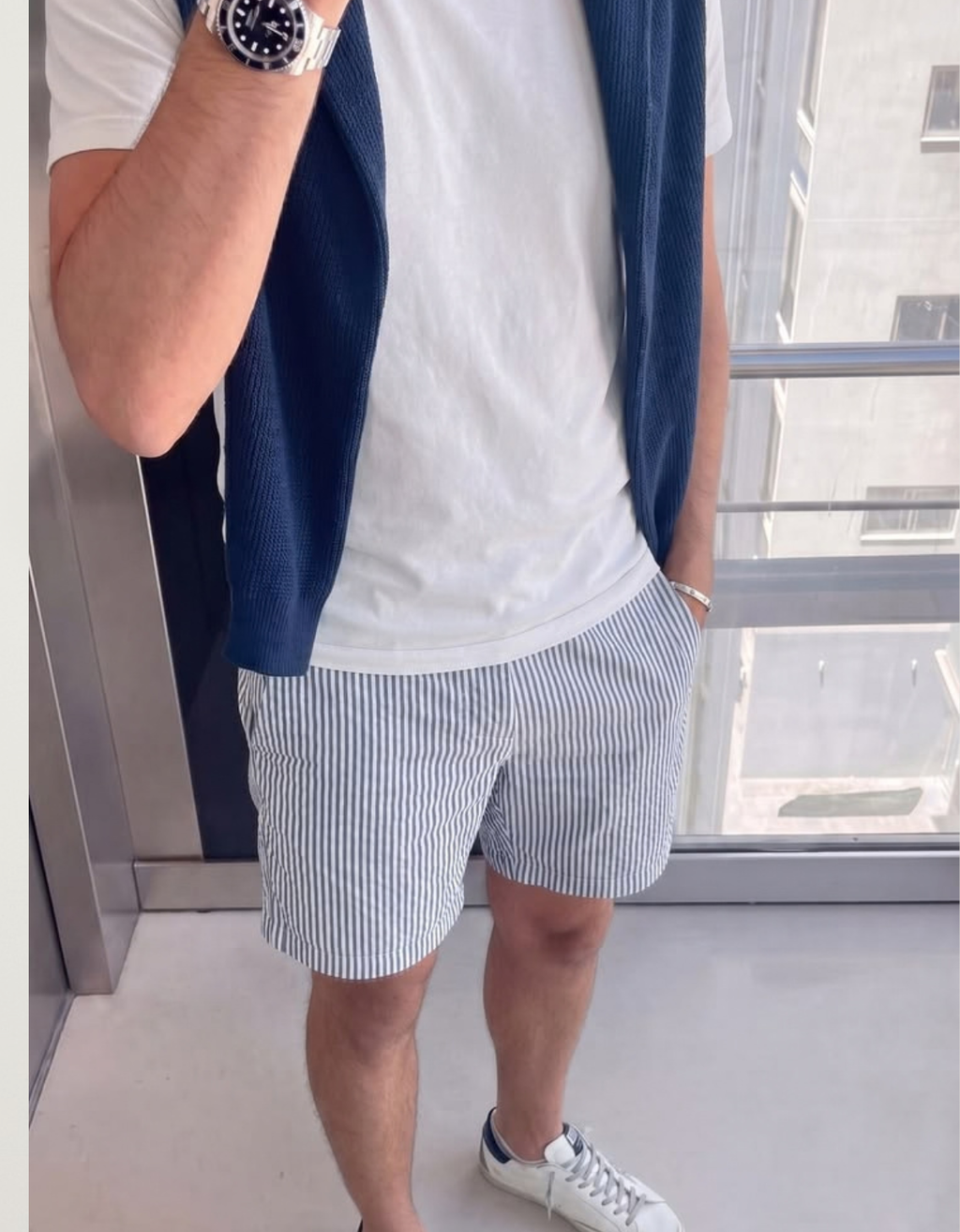 Short de Baño Striped