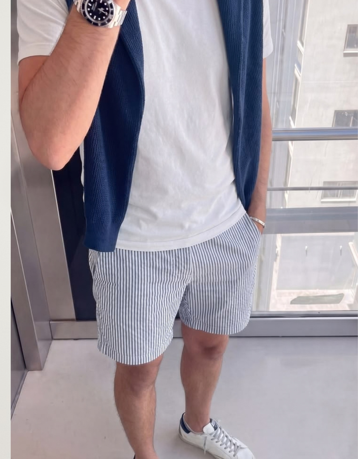 Short de Baño Striped