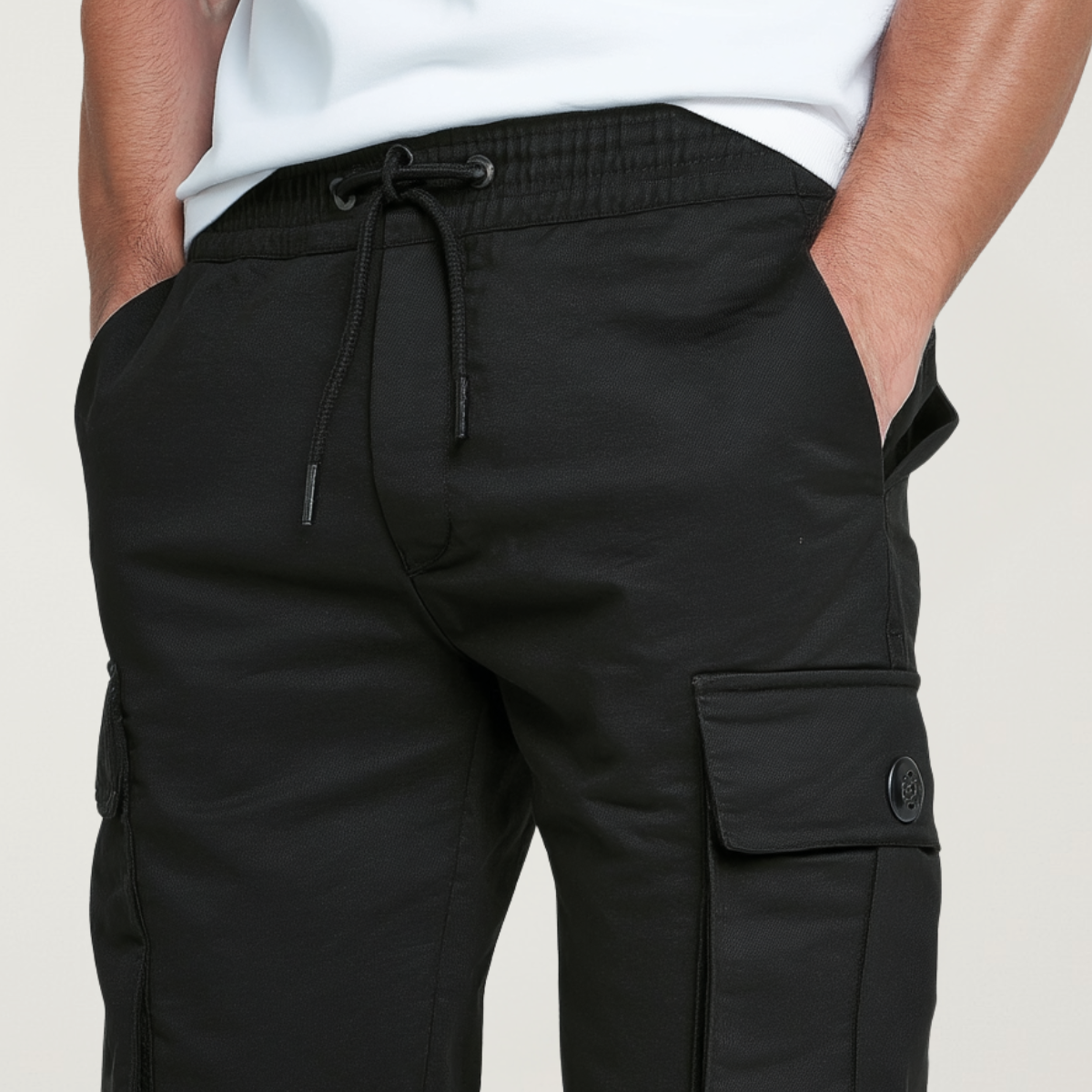 Jogger Cargo Gabardina