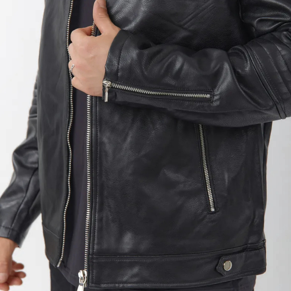 Campera Cuero PU Jones