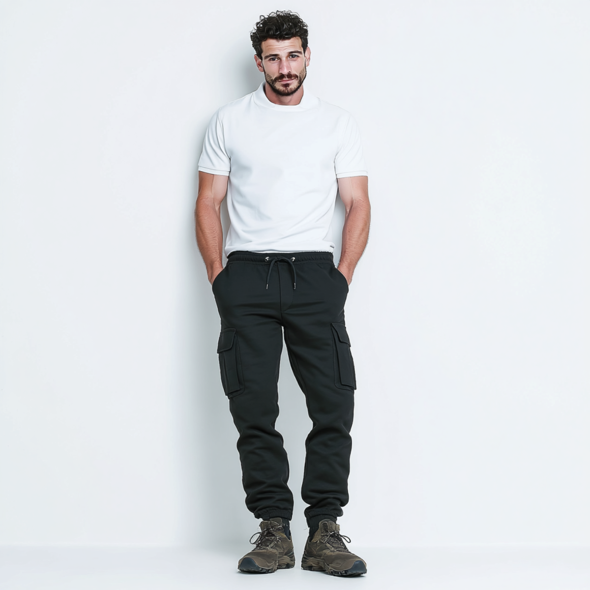 Jogger Cargo Gabardina