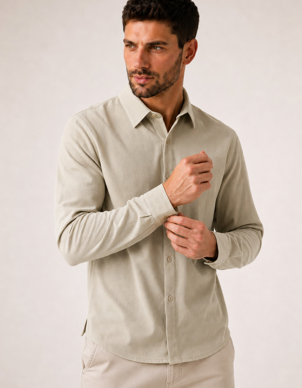 Camisa Lino Palma
