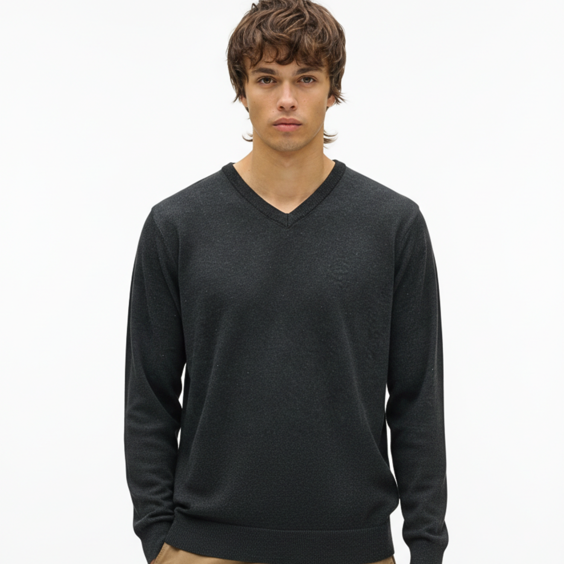 Sweater Cuello En V