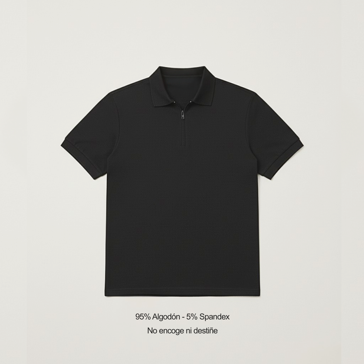 Chomba Piqué Con Cierre