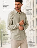 Camisa Lino Palma