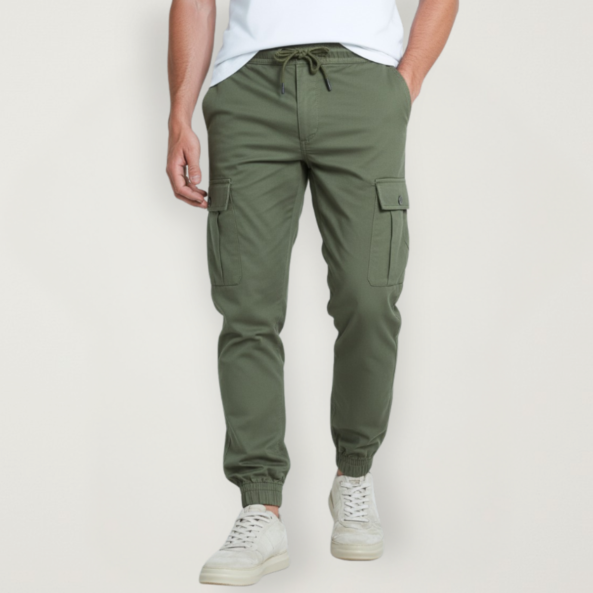 Jogger Cargo Gabardina