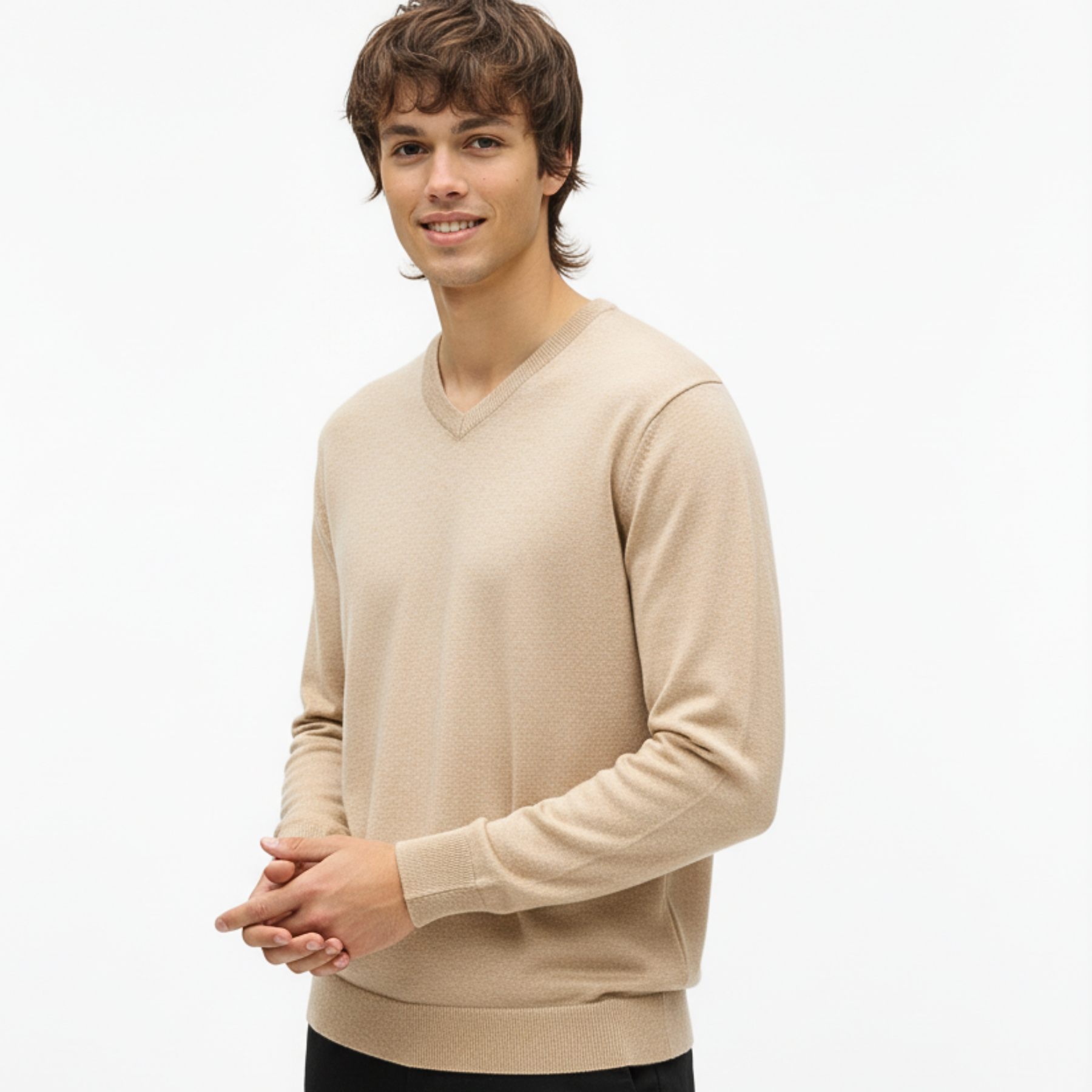 Sweater Cuello En V