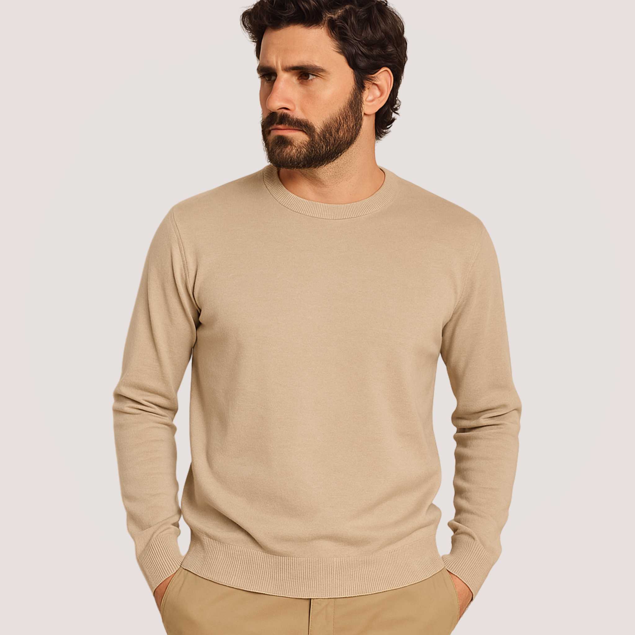Sweater Liviano Liso