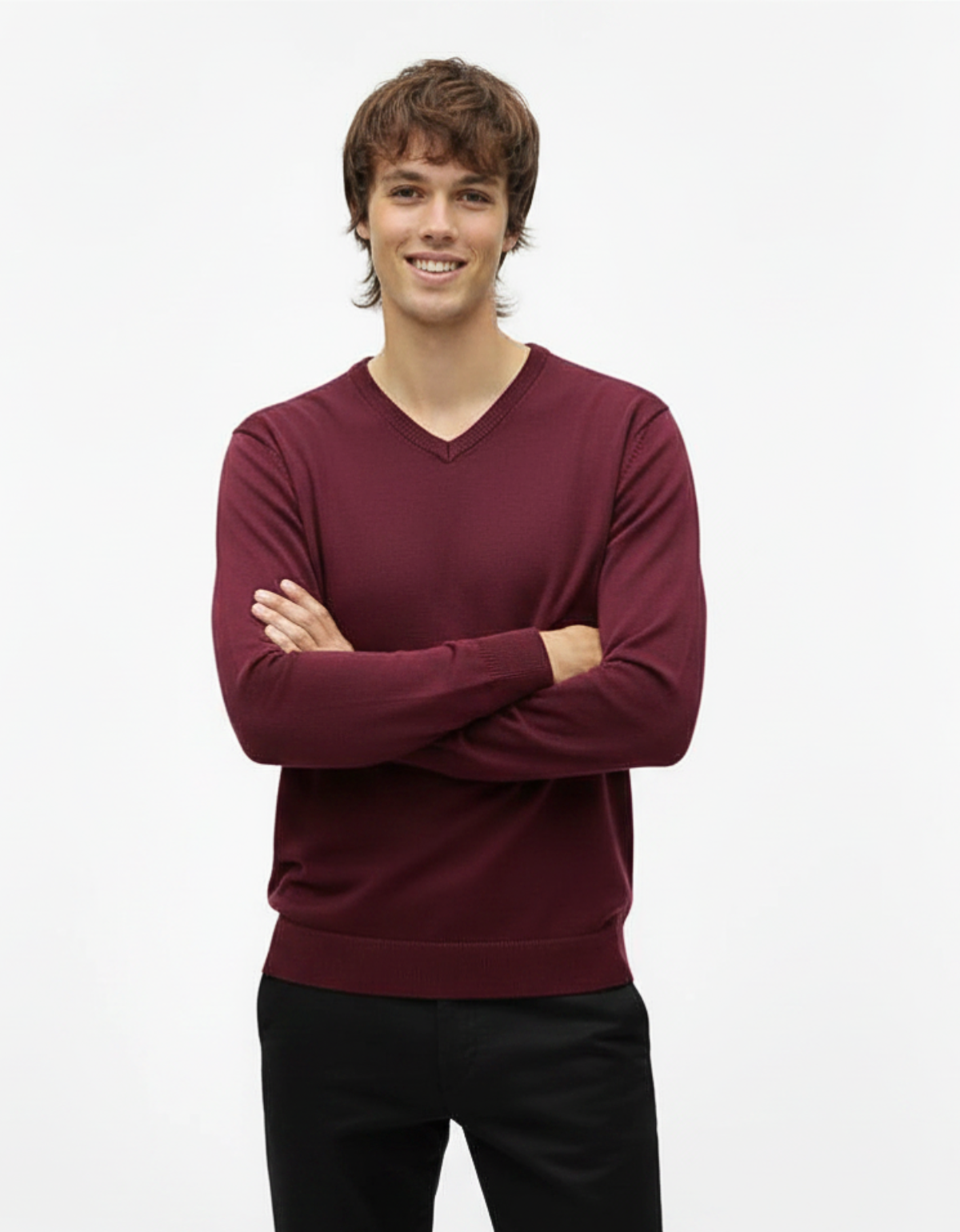 Sweater Cuello En V