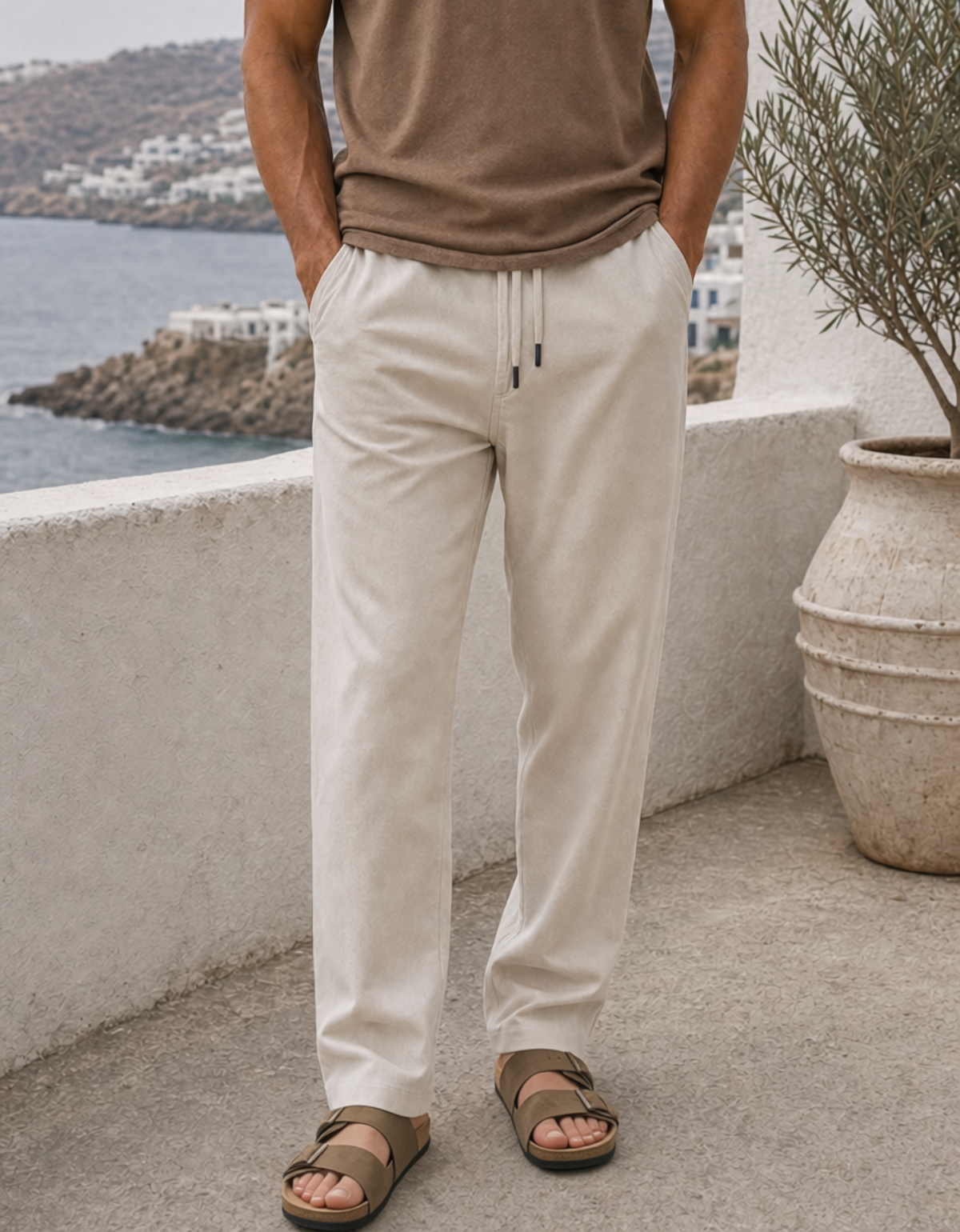 Pantalón Lino Carlo